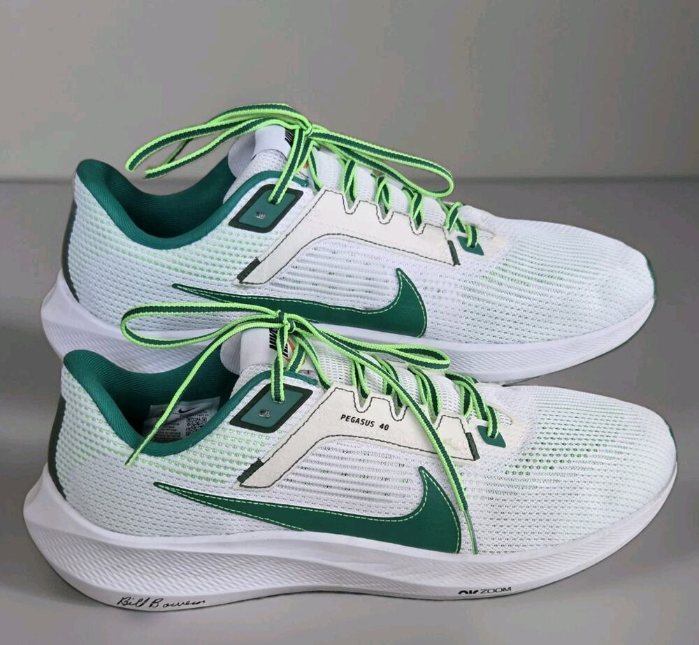 Nike Air Zoom Pegasus 40 Premium men's US 11 Run Bill Bowerman Green